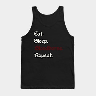 Eat Sleep Bloodborne Tank Top